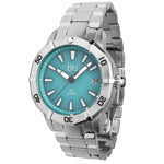 Bia Rosie Dive 38MM Watch - SS Case, Blue Dial, SS Link Bracelet B2005