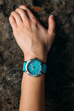 Bia Rosie Dive 38MM Watch - SS Case, Blue Dial, Blue Strap B2006