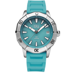 Bia Rosie Dive 38MM Watch - SS Case, Blue Dial, Blue Strap B2006