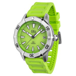 Bia Rosie Dive 38MM Watch - SS Case, Green Dial, Green Strap B2008