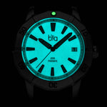 Bia Rosie Dive 38MM Watch - SS Case, White Dial, SS Link Bracelet B2011