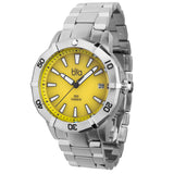 Bia Rosie Dive 38MM Watch - SS Case, Yellow Dial, SS Link Bracelet B2013