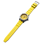 Bia Rosie Dive 38MM Watch - SS Case, Yellow Dial, Yellow Strap B2014