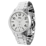 Bia Suffragette 36MM Watch - SS Case, White Dial, SS Link Bracelet B1017