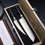 Brand New in Box Kamikoto Kensei Knife Set Certificate of Authenticity