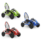 MotoTec USA® - Mud Monster Kids Gas Powered 98cc Go Kart Full Suspension