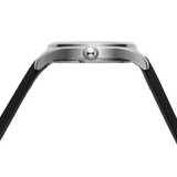 Szanto Heritage Aviator 41MM Watch - SS Case, Black Dial, Brown Strap SZ2754